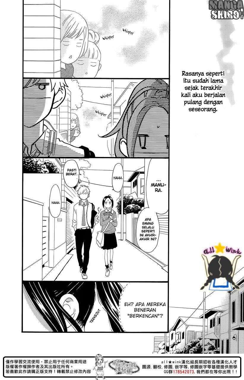 Hirunaka no Ryuusei Bab 57 halaman 18
