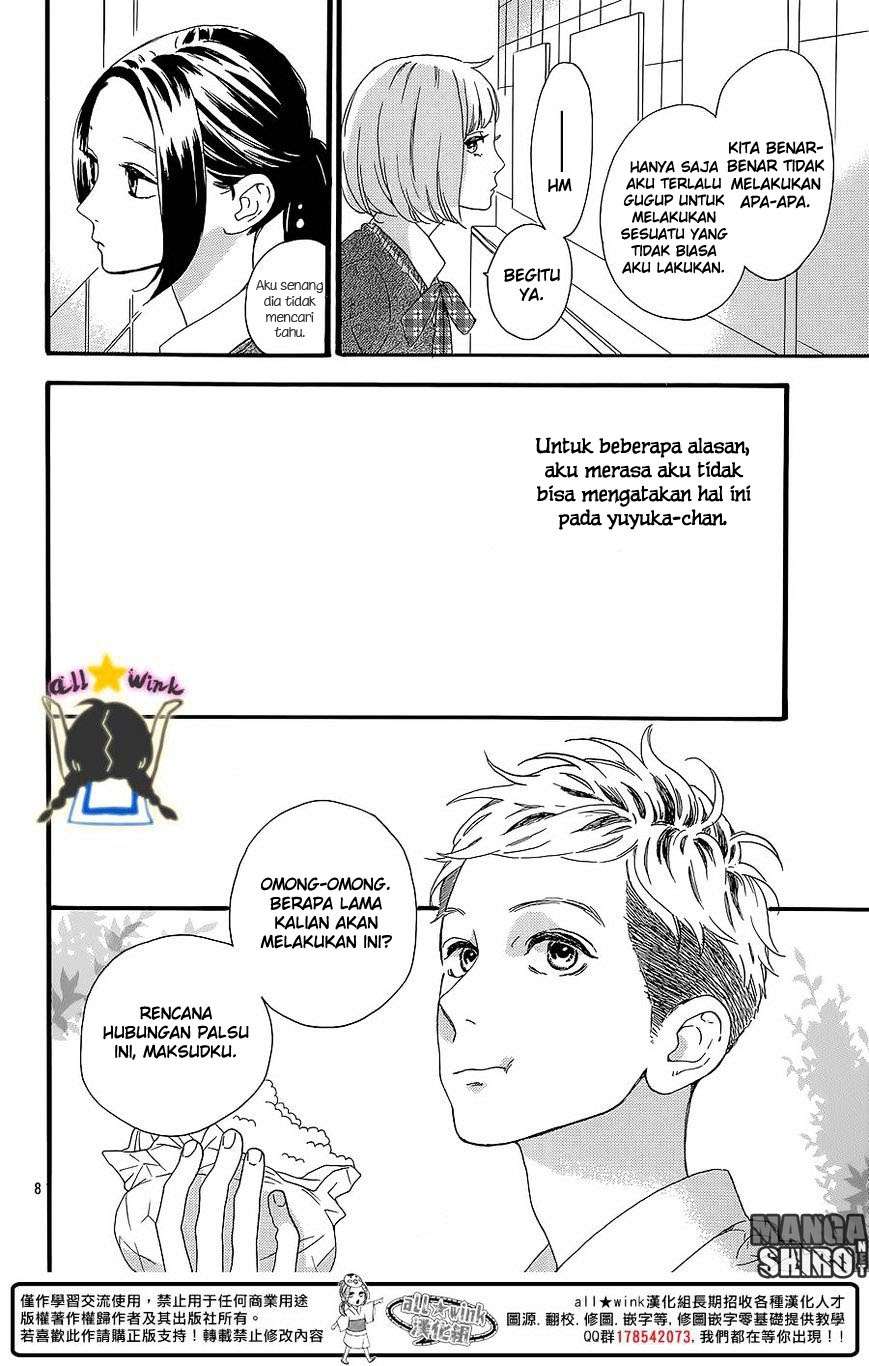 Hirunaka no Ryuusei chapter 58 halaman 9