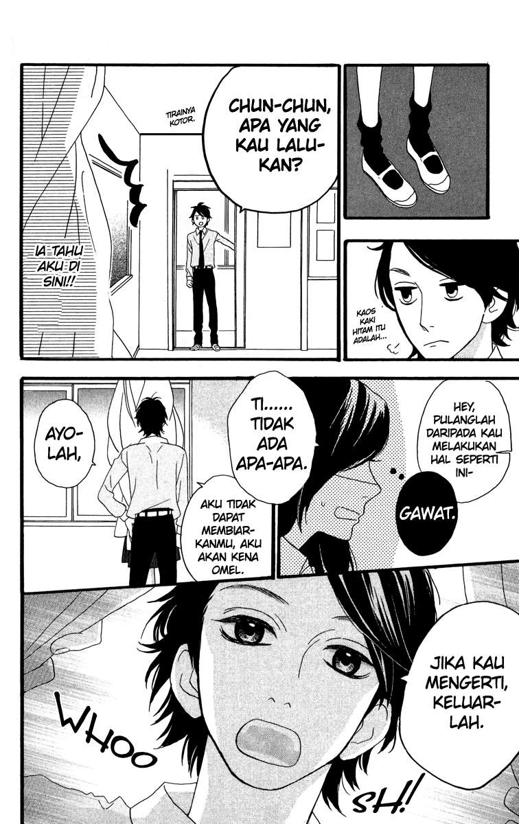 Hirunaka no Ryuusei Bab 6 halaman 21