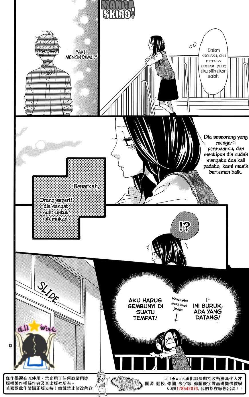 Hirunaka no Ryuusei Bab 60 halaman 14