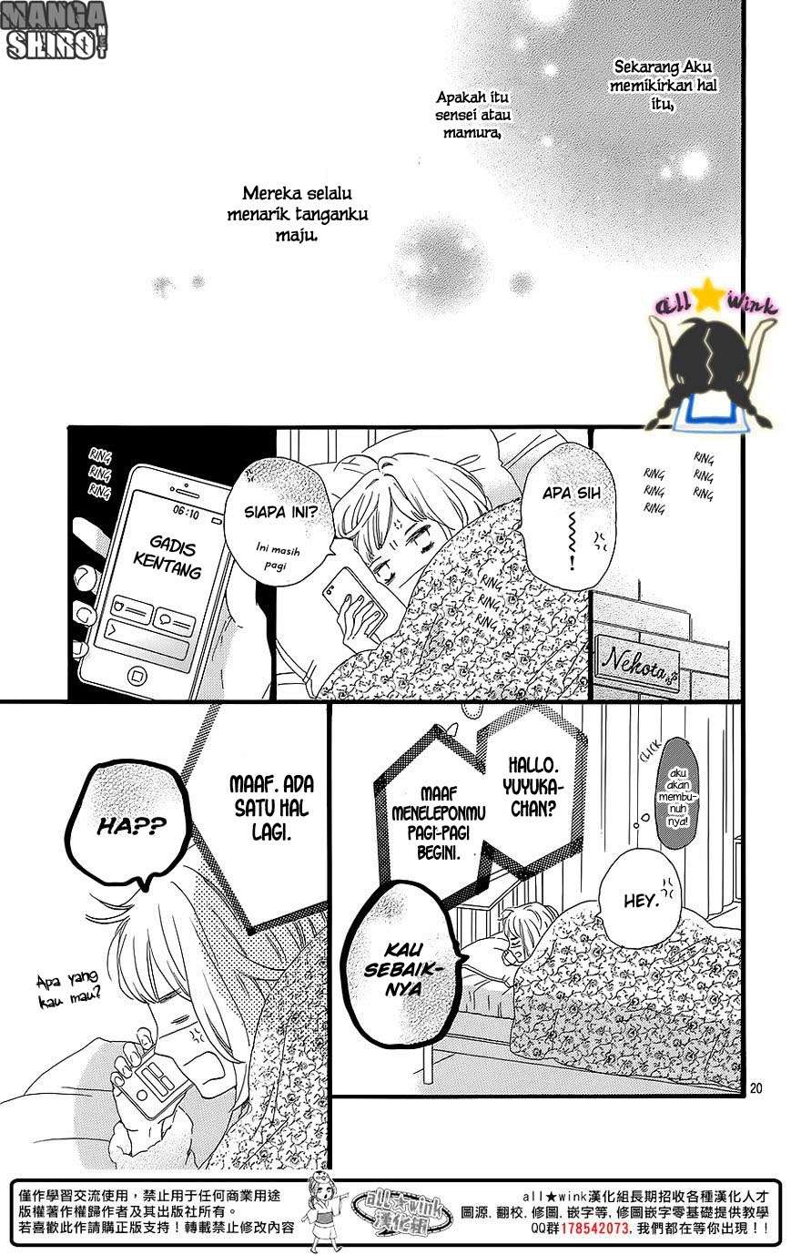 Hirunaka no Ryuusei Bab 60 halaman 21