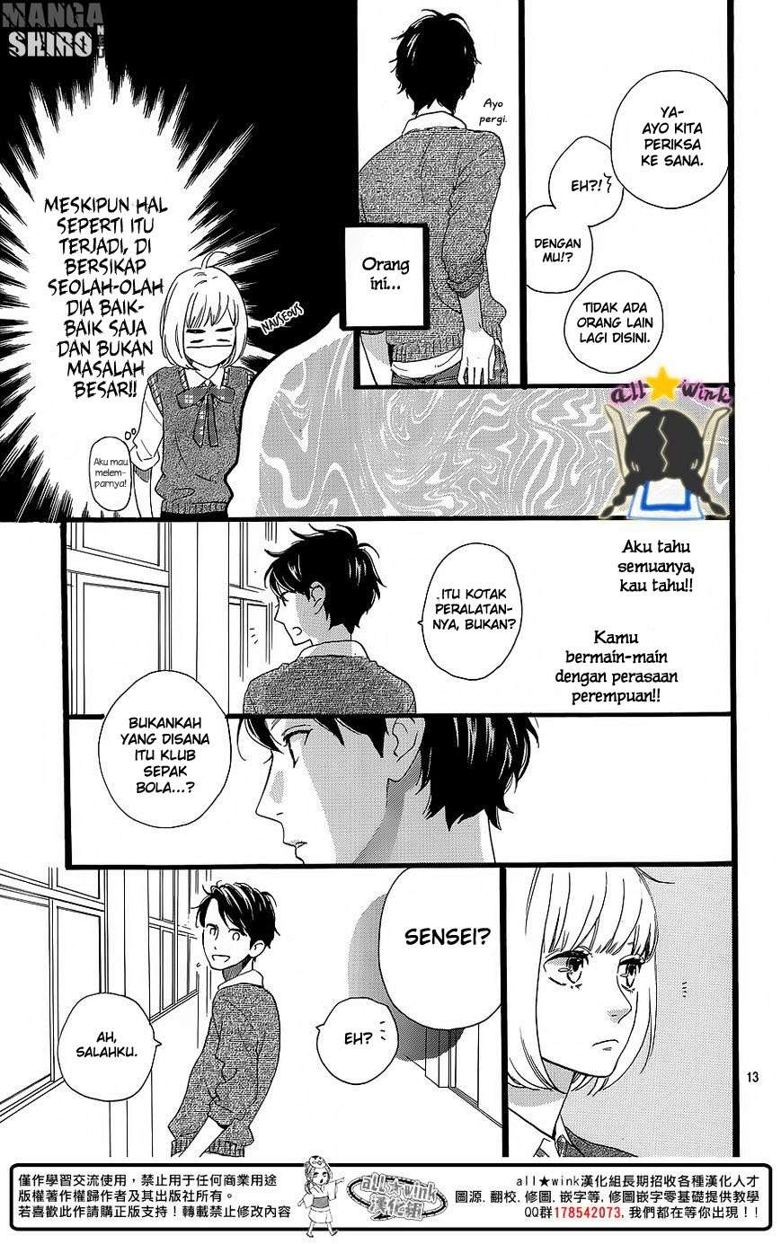 Hirunaka no Ryuusei Bab 62 halaman 14
