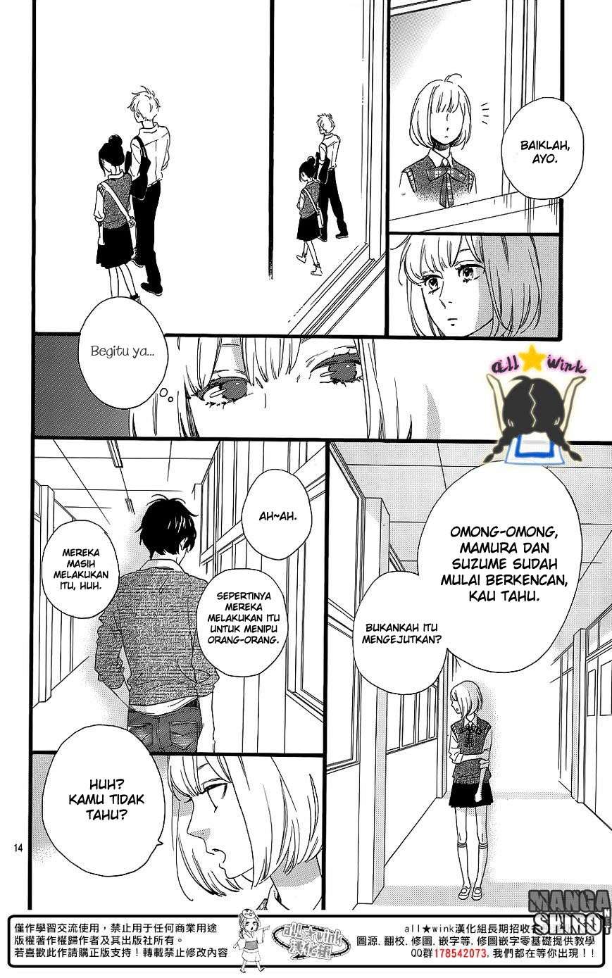 Hirunaka no Ryuusei Bab 62 halaman 15