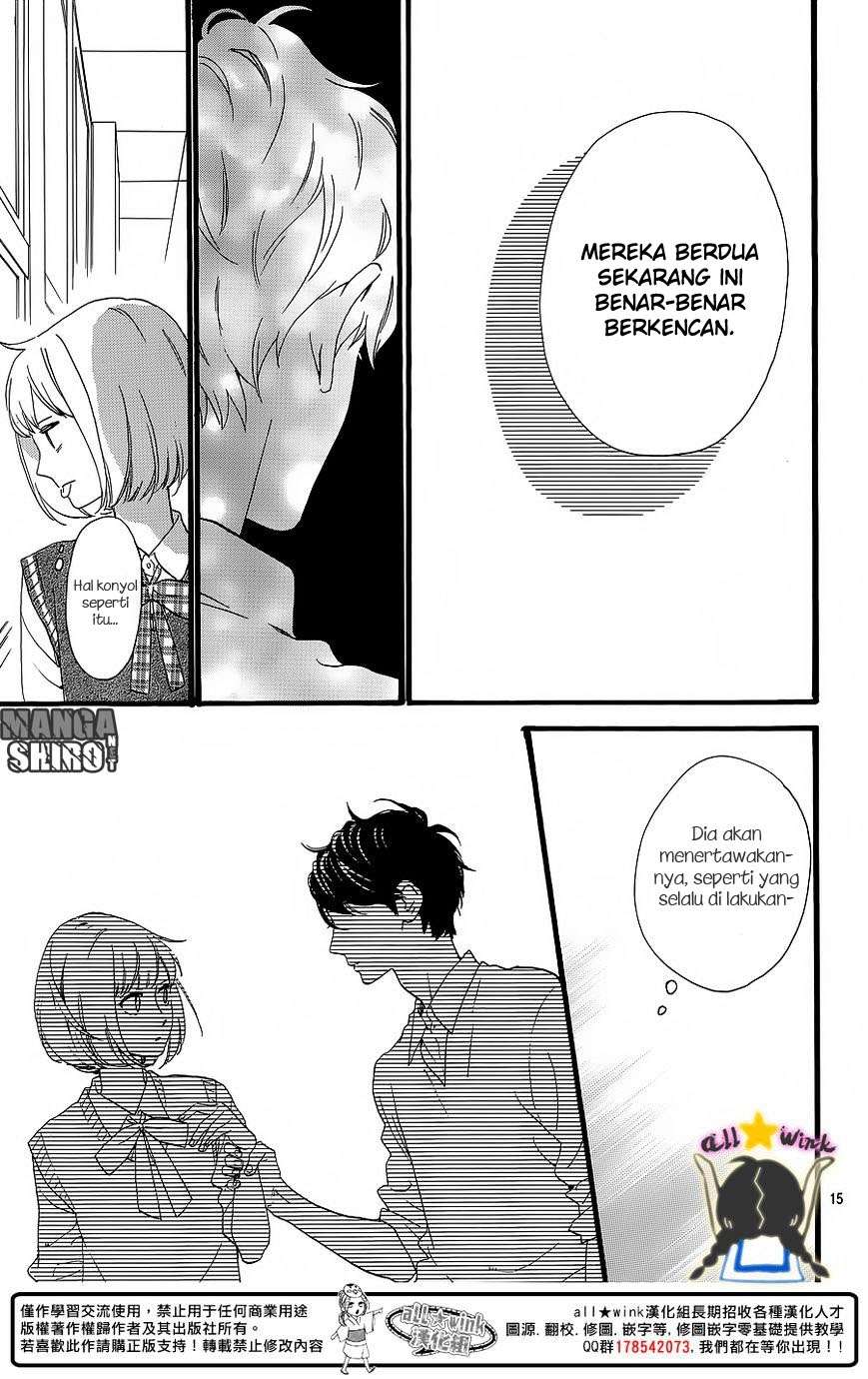 Hirunaka no Ryuusei Bab 62 halaman 16