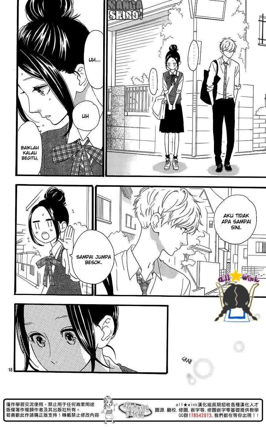 Hirunaka no Ryuusei Bab 62 halaman 19