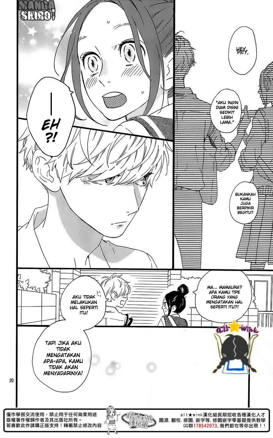 Hirunaka no Ryuusei Bab 62 halaman 21