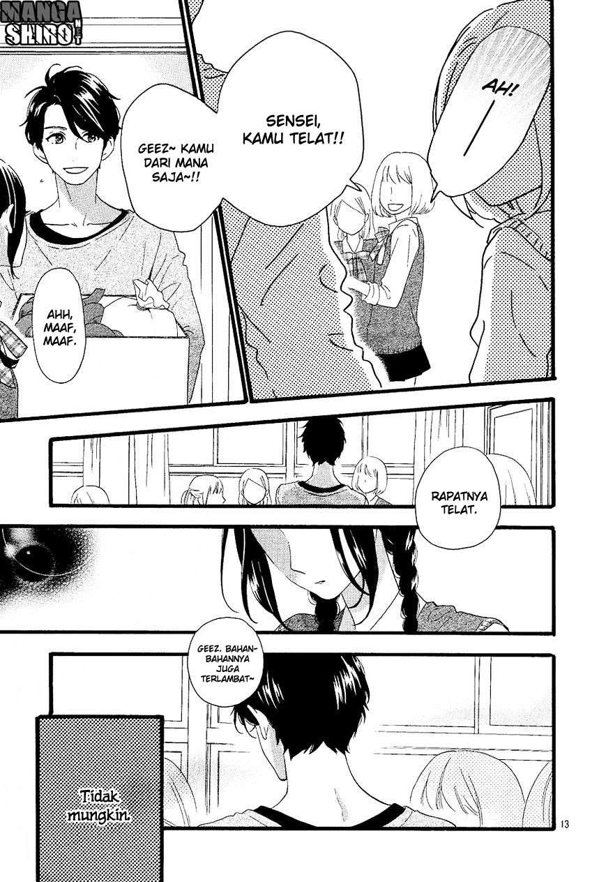 Hirunaka no Ryuusei Bab 65 halaman 14