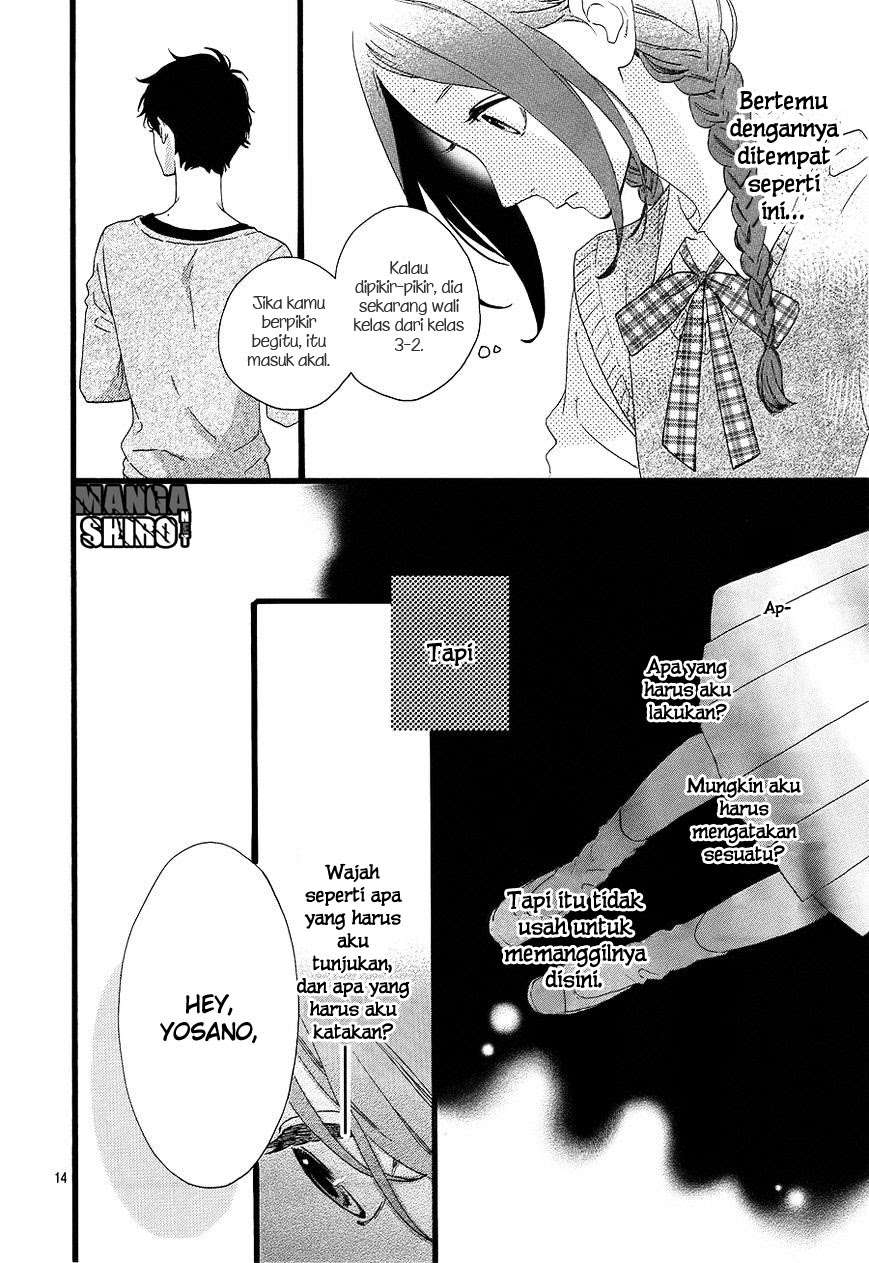 Hirunaka no Ryuusei Bab 65 halaman 15