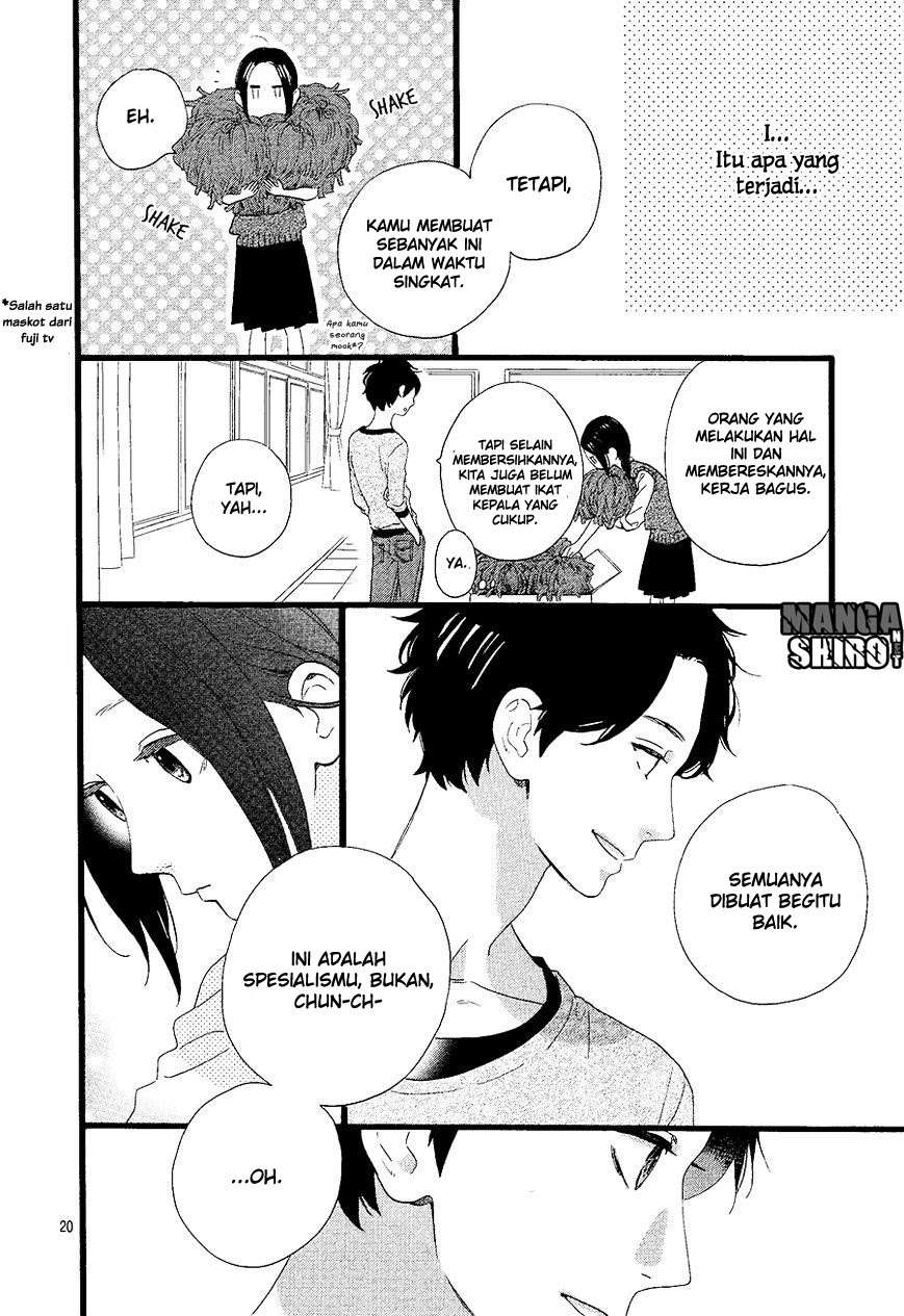 Hirunaka no Ryuusei Bab 65 halaman 21