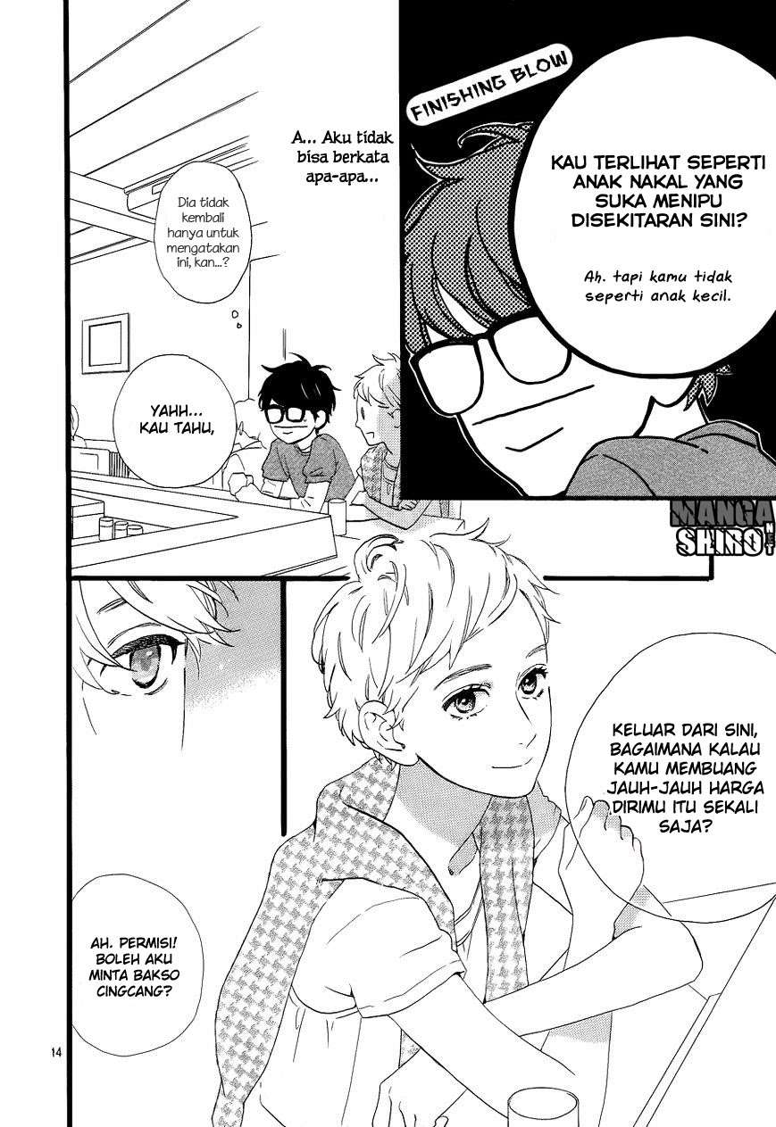 Hirunaka no Ryuusei Bab 66 halaman 15
