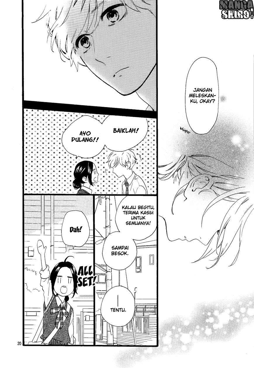 Hirunaka no Ryuusei Bab 67 halaman 22