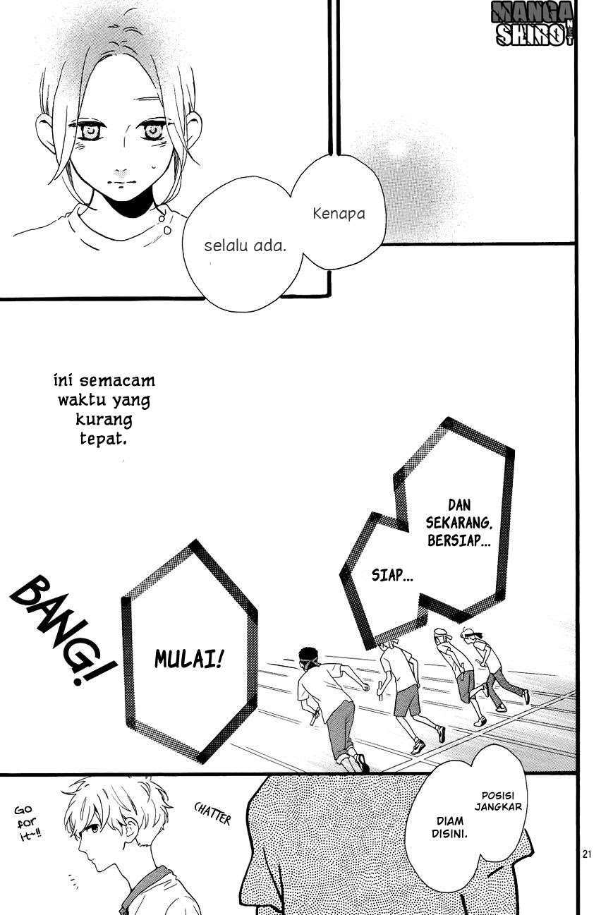 Hirunaka no Ryuusei Bab 69 halaman 22