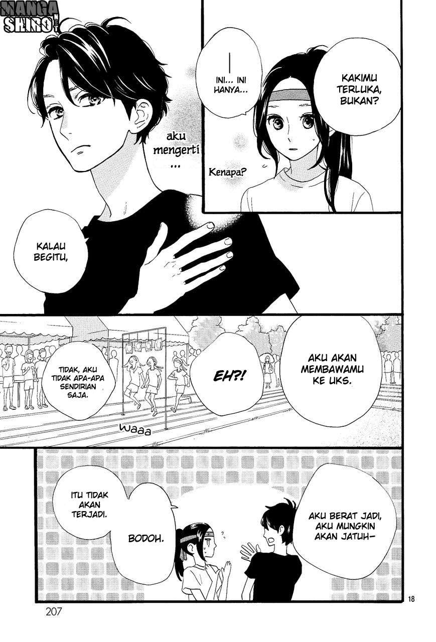 Hirunaka no Ryuusei Bab 70 halaman 19