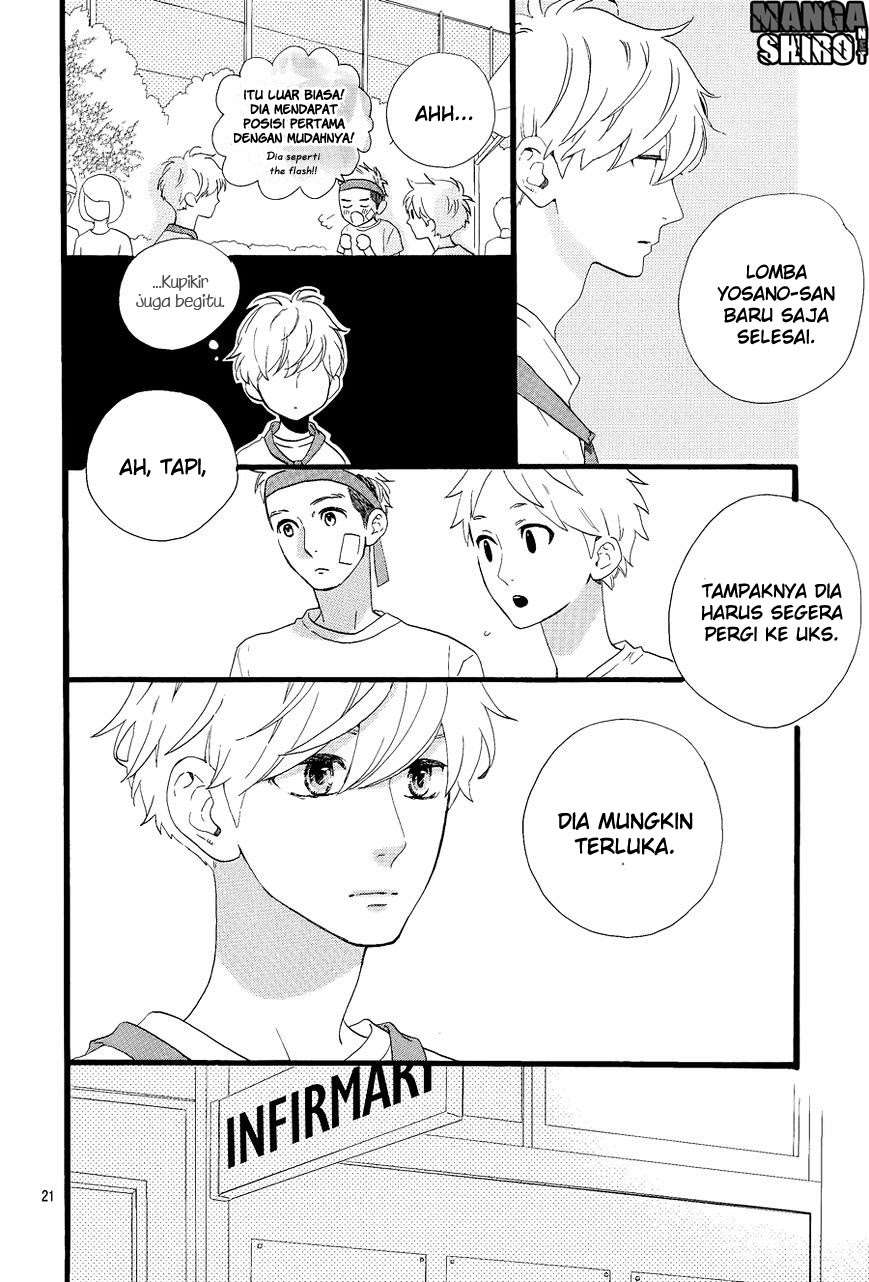 Hirunaka no Ryuusei Bab 70 halaman 22