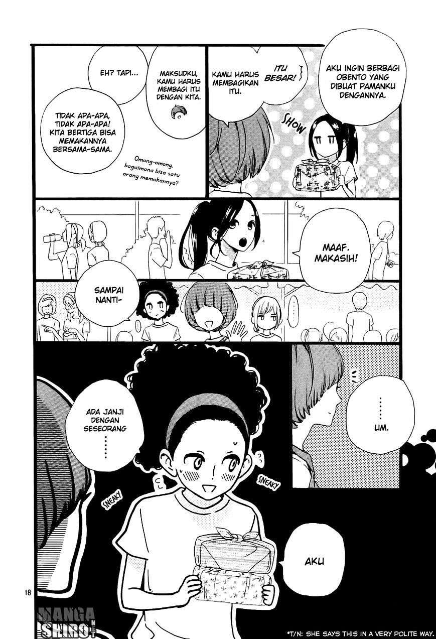 Hirunaka no Ryuusei Bab 71 halaman 19