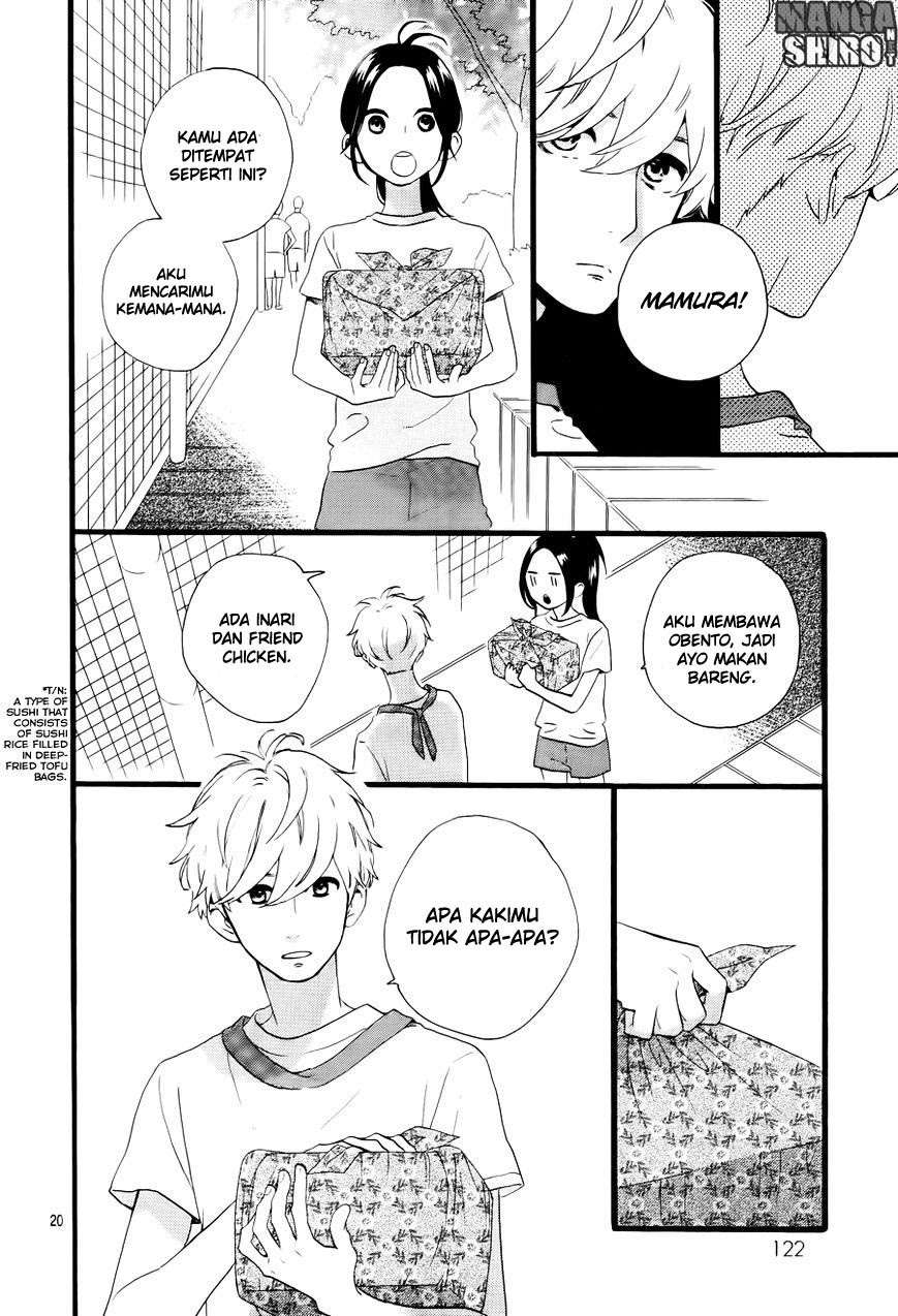 Hirunaka no Ryuusei Bab 71 halaman 21