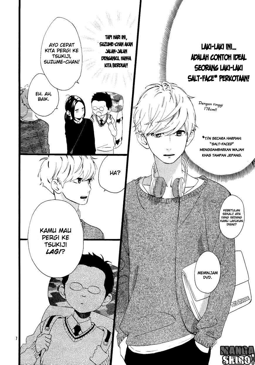 Hirunaka no Ryuusei chapter 72.5 halaman 8