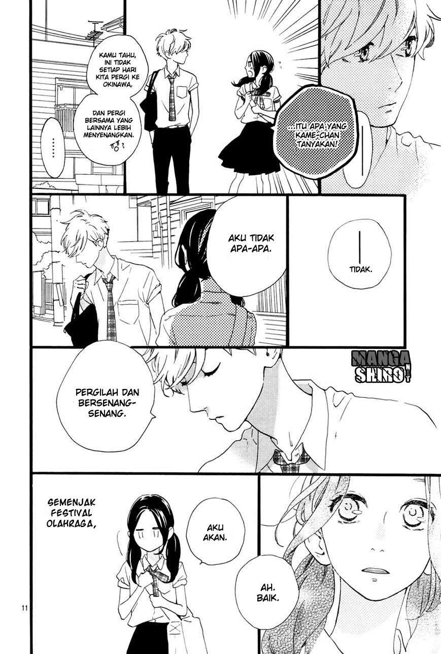Hirunaka no Ryuusei Bab 72 halaman 12