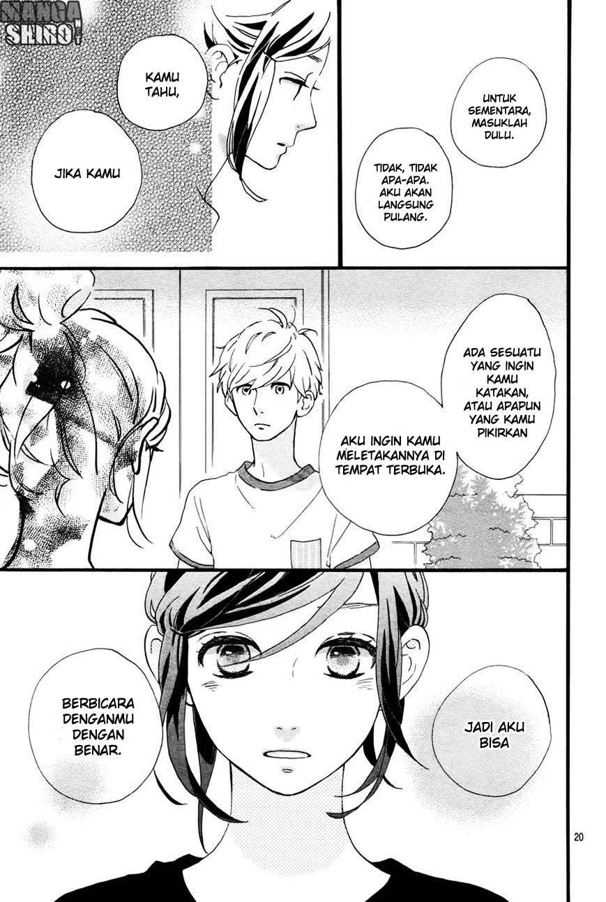 Hirunaka no Ryuusei Bab 72 halaman 21