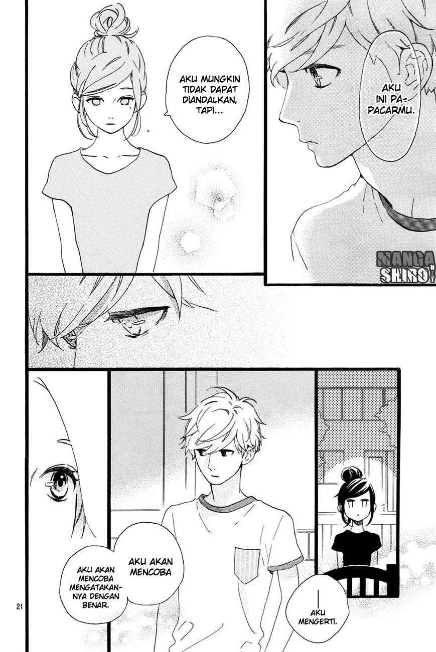 Hirunaka no Ryuusei Bab 72 halaman 22