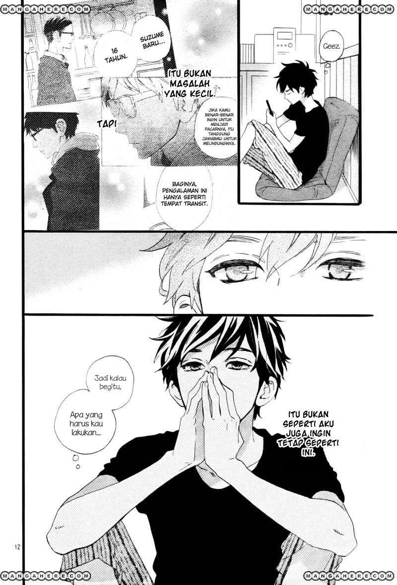 Hirunaka no Ryuusei Bab 73 halaman 13