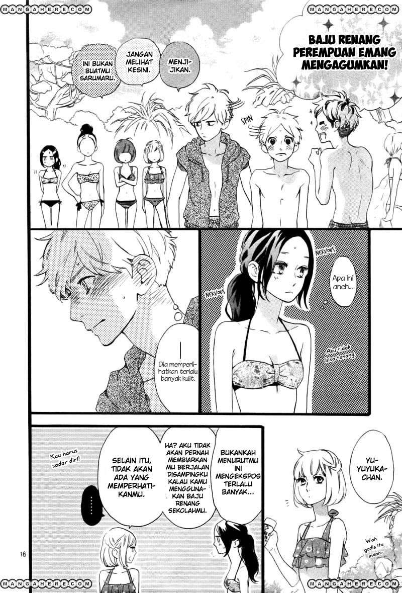 Hirunaka no Ryuusei Bab 73 halaman 17