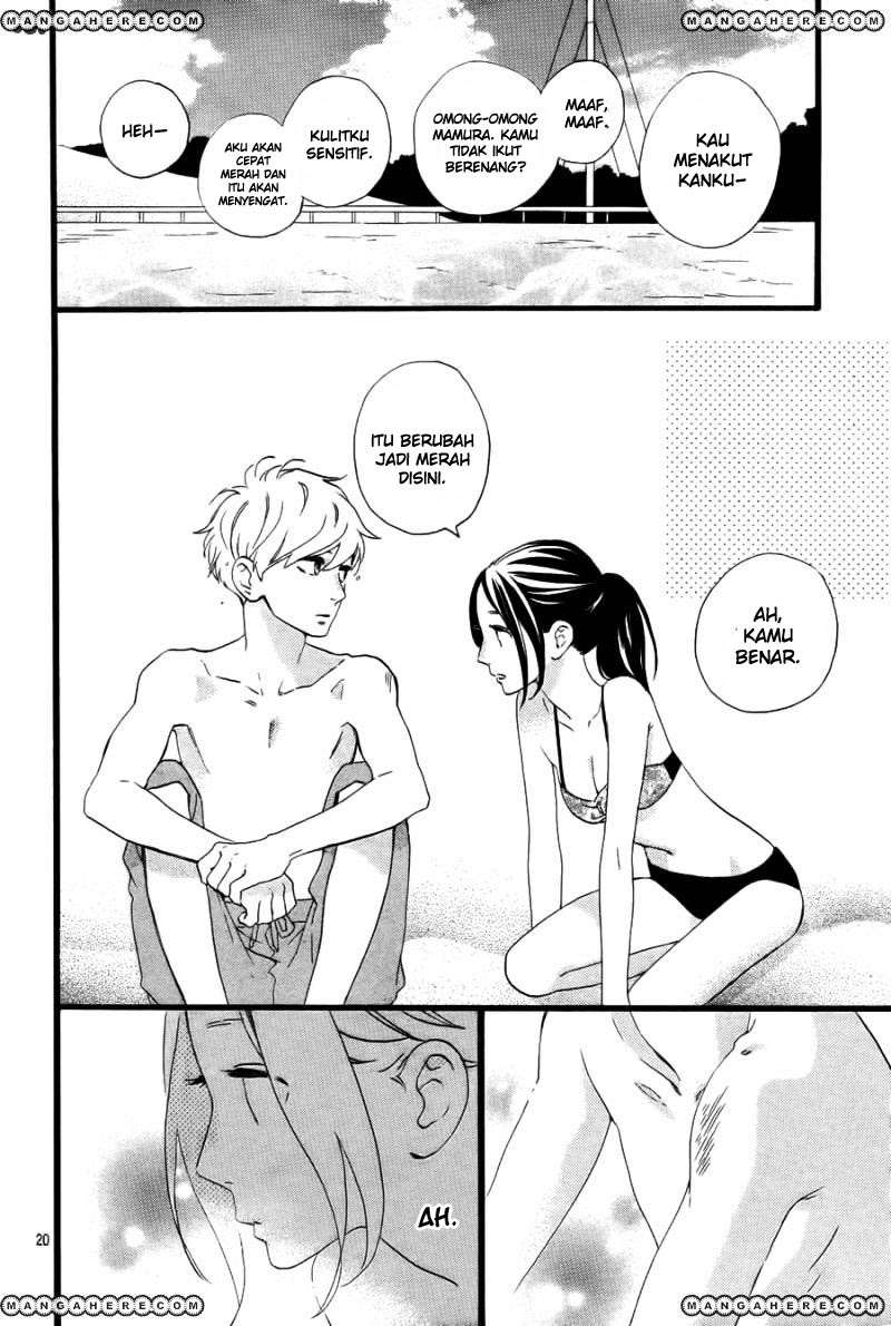 Hirunaka no Ryuusei Bab 73 halaman 21