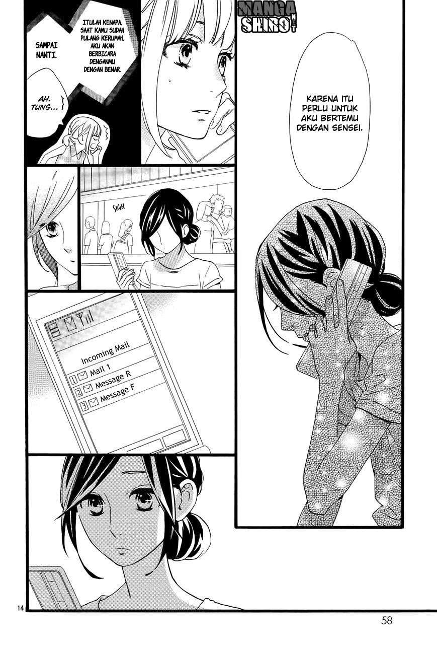 Hirunaka no Ryuusei Bab 76 halaman 15