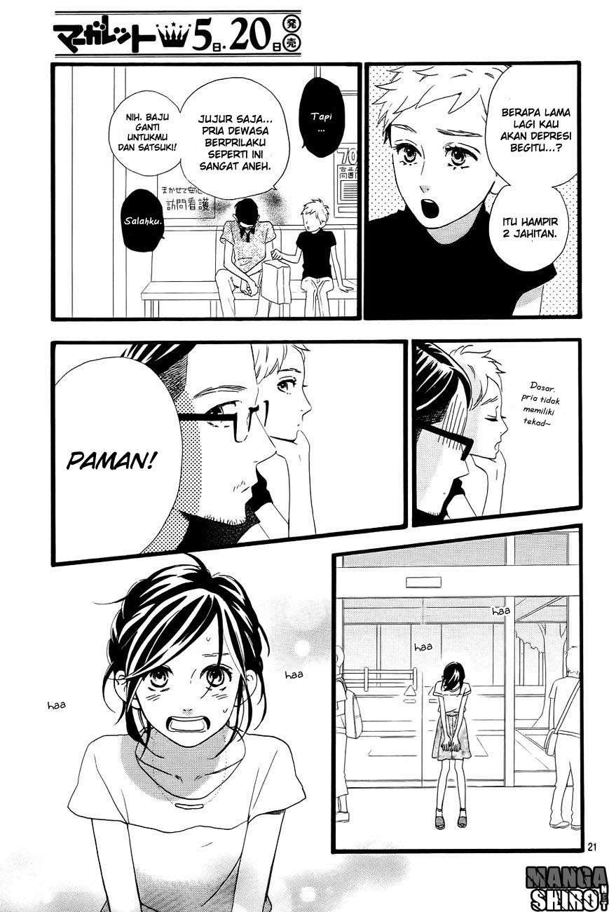 Hirunaka no Ryuusei Bab 76 halaman 22