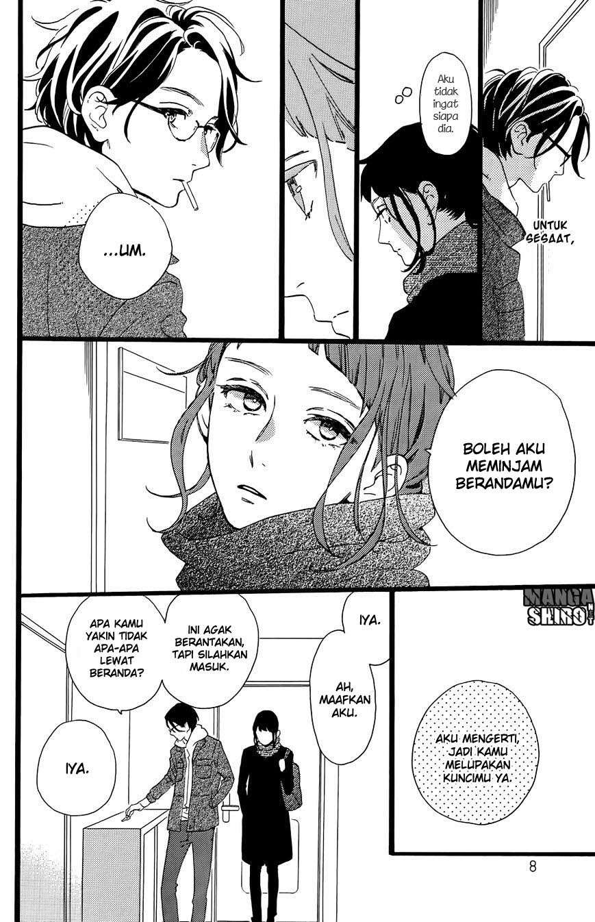 Hirunaka no Ryuusei Bab 78.5 halaman 9