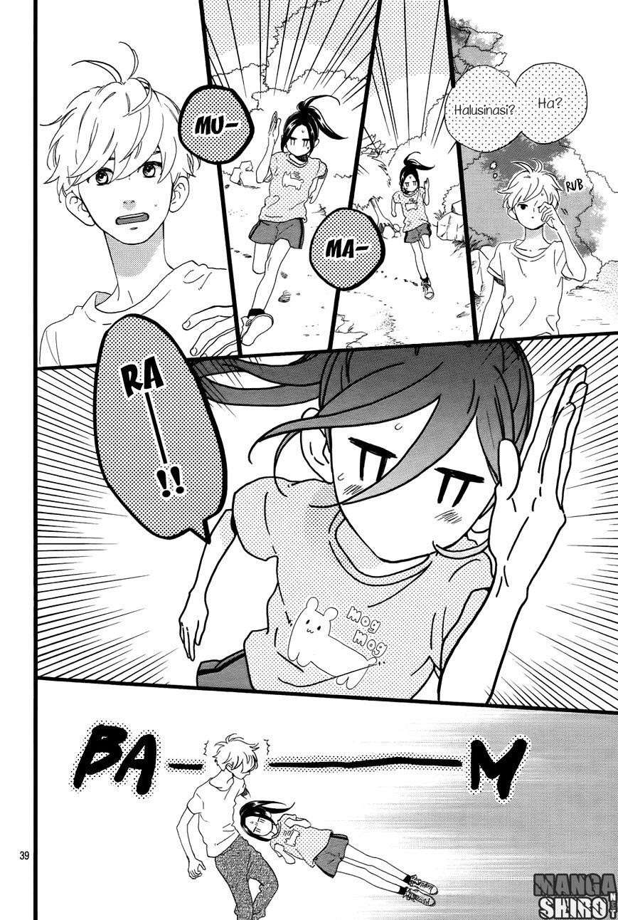 Hirunaka no Ryuusei Bab 78 halaman 42