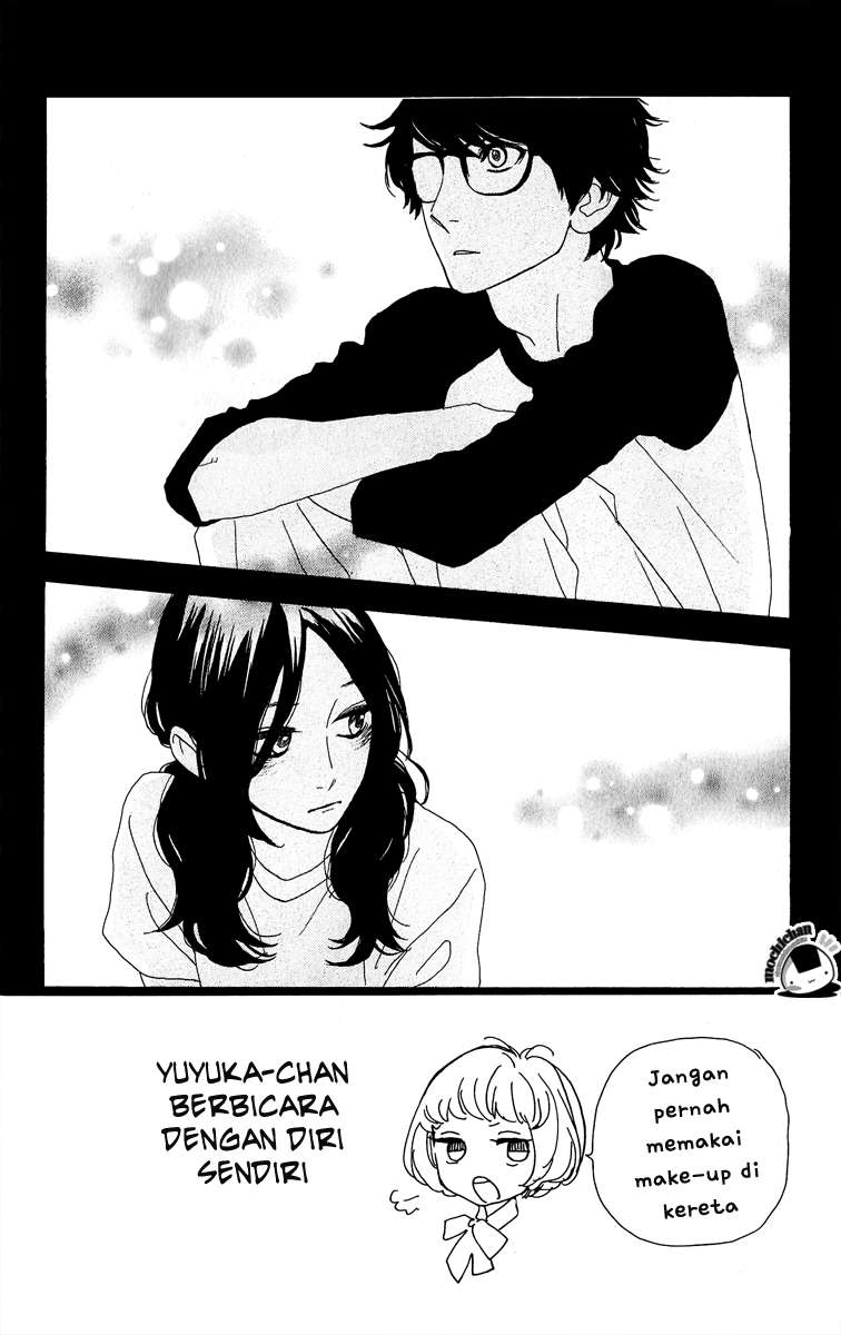 Hirunaka no Ryuusei Bab 8 halaman 9