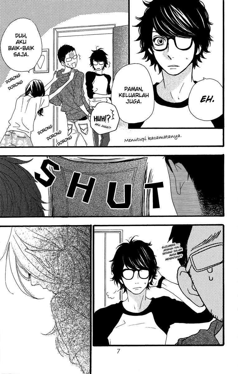 Hirunaka no Ryuusei Bab 8 halaman 12
