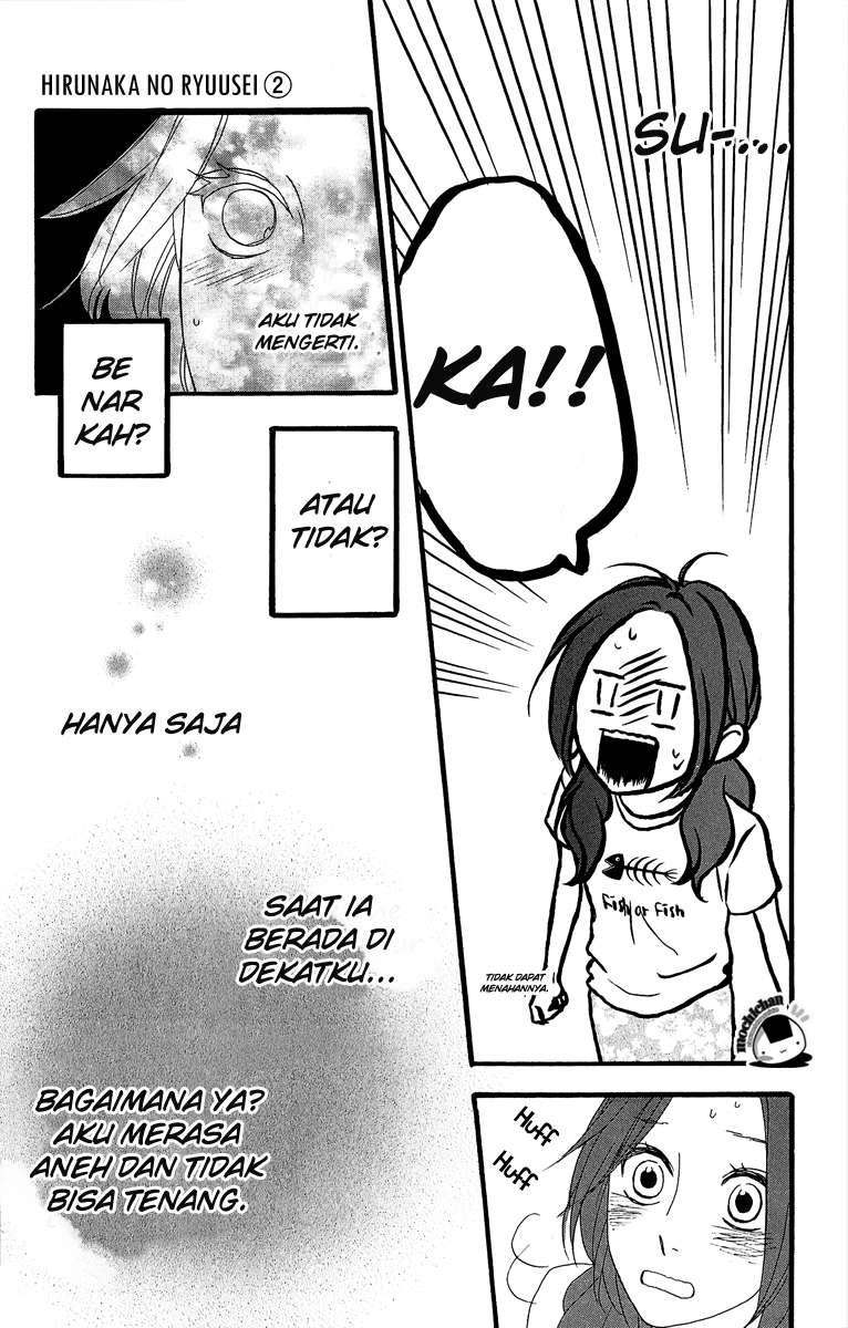 Hirunaka no Ryuusei Bab 8 halaman 14