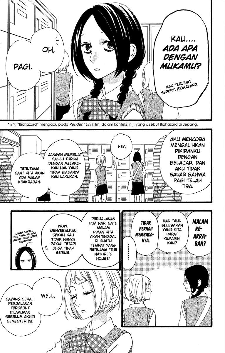 Hirunaka no Ryuusei Bab 8 halaman 16
