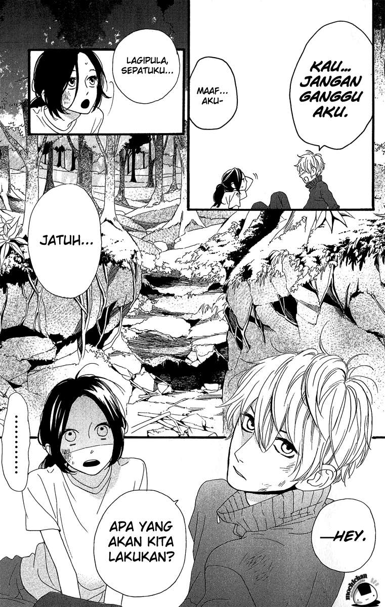 Hirunaka no Ryuusei Bab 8 halaman 32