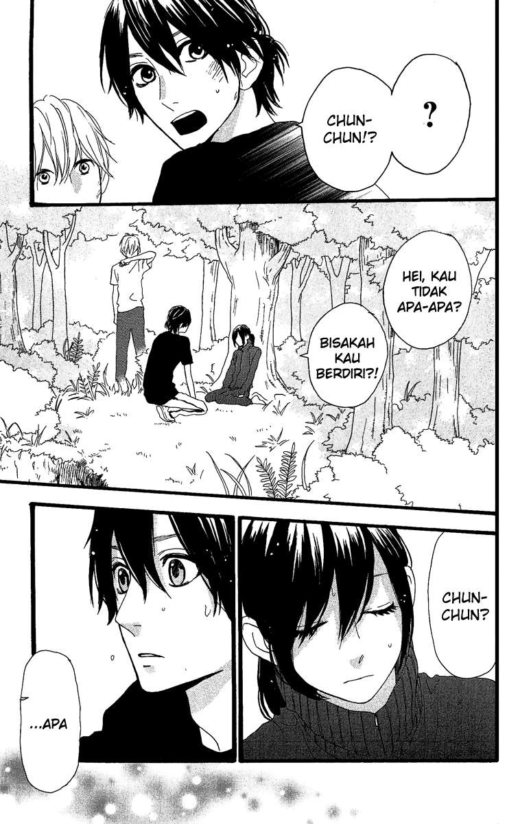 Hirunaka no Ryuusei Bab 9 halaman 24