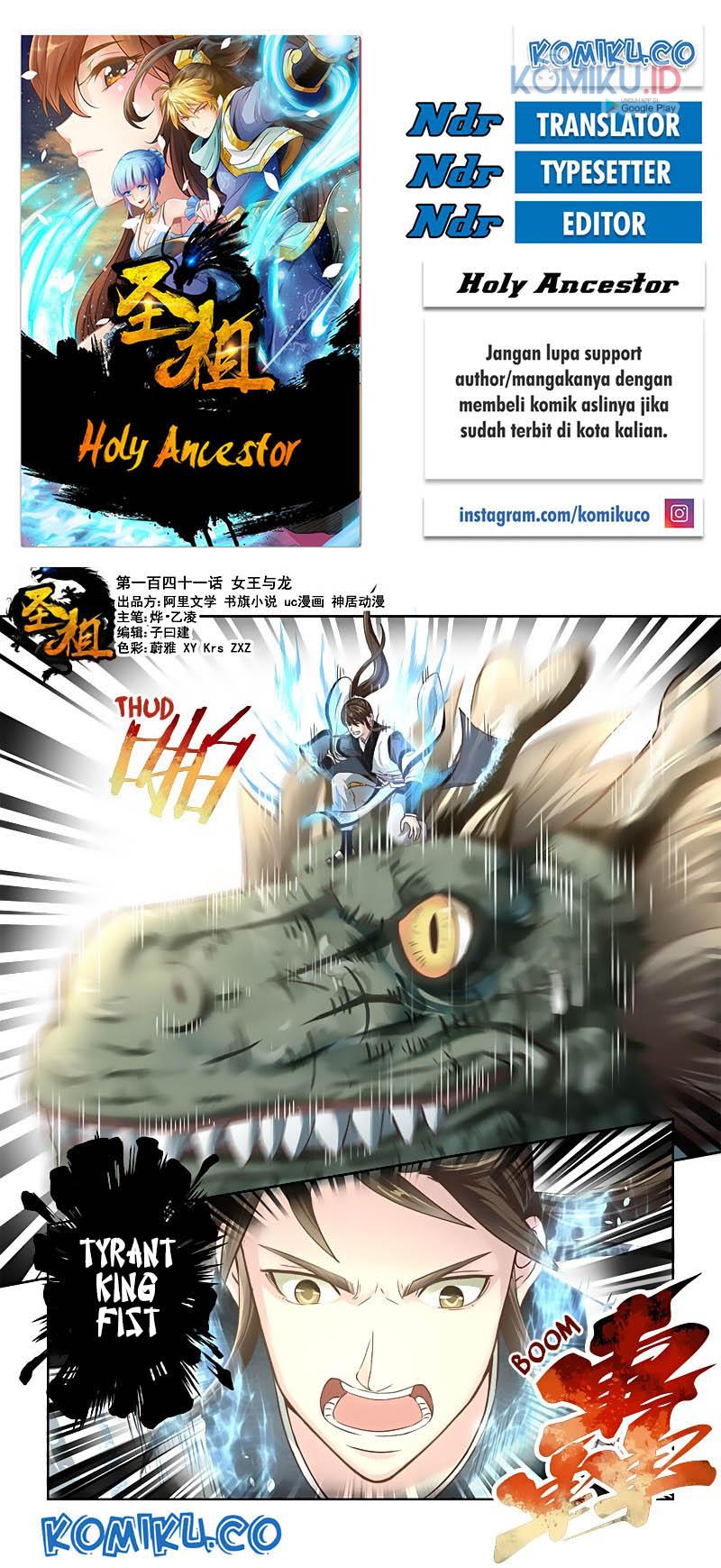 Holy Ancestor chapter 141 halaman 1