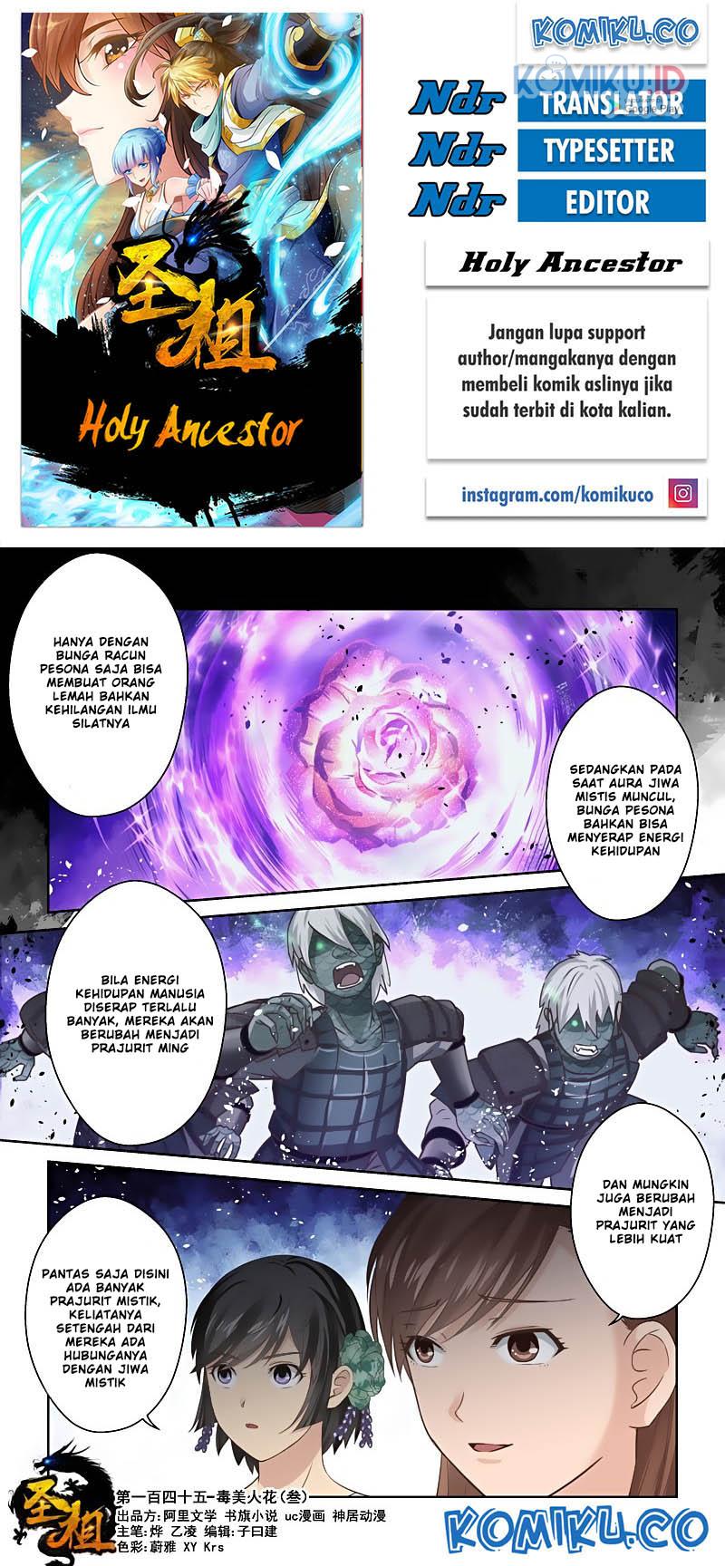 Holy Ancestor chapter 145 halaman 1