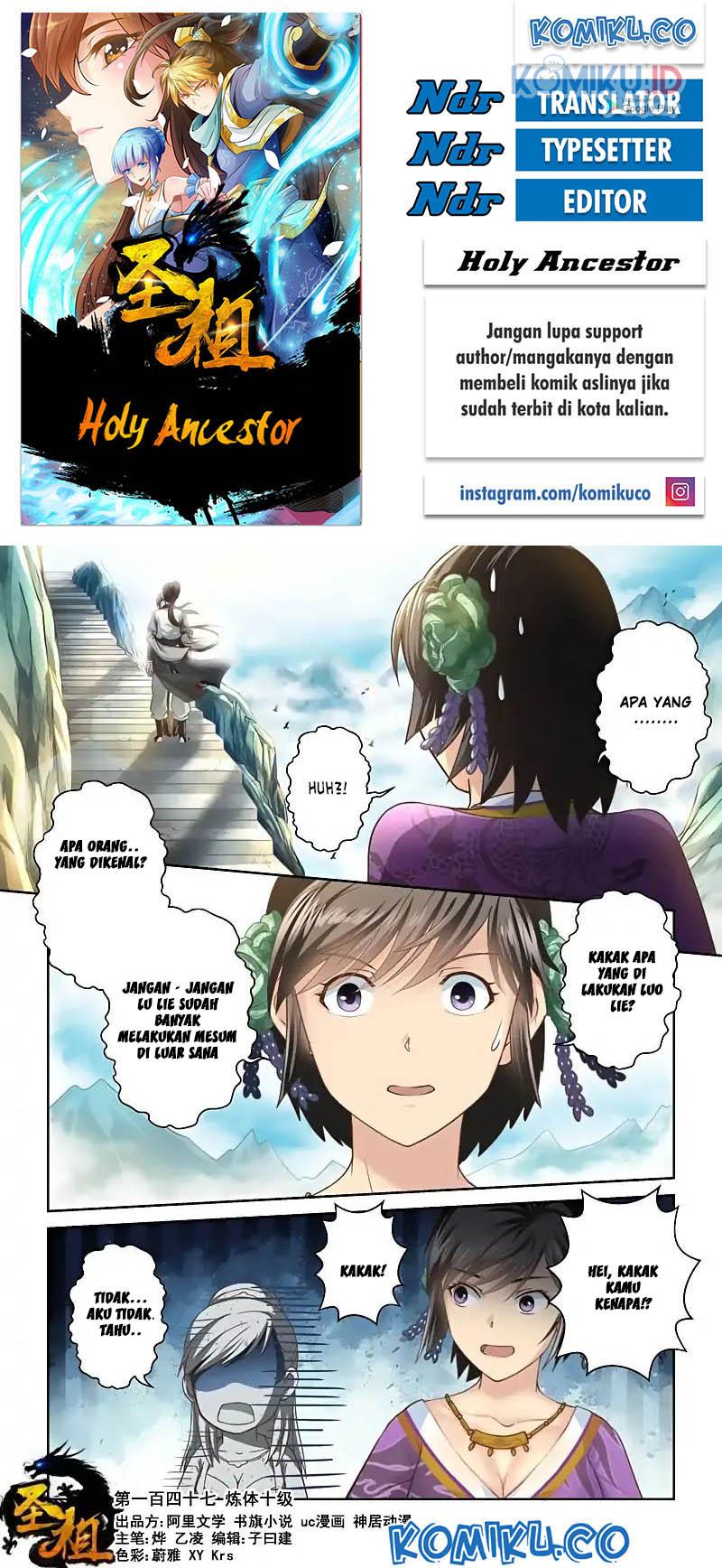 Holy Ancestor Bab 147 halaman 1
