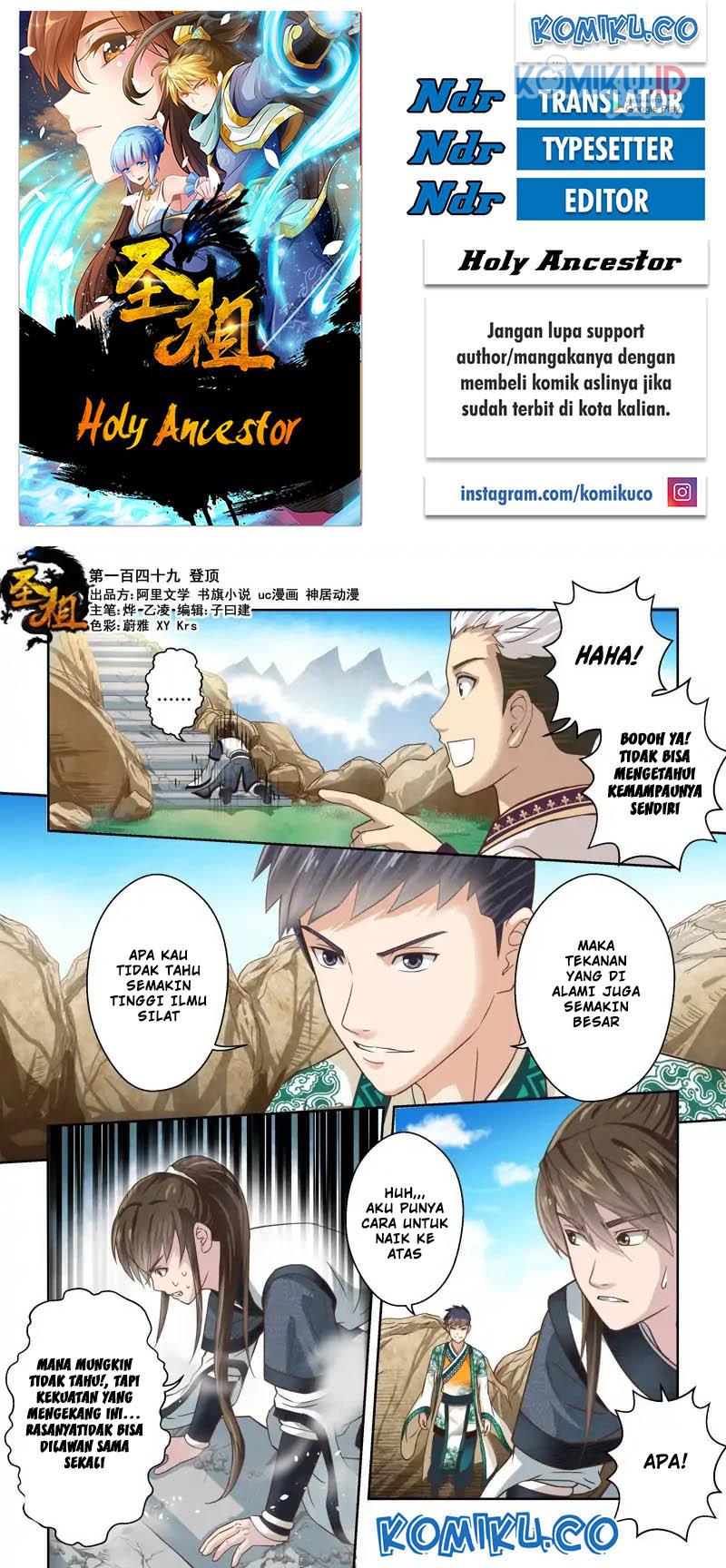Holy Ancestor Bab 149 halaman 1