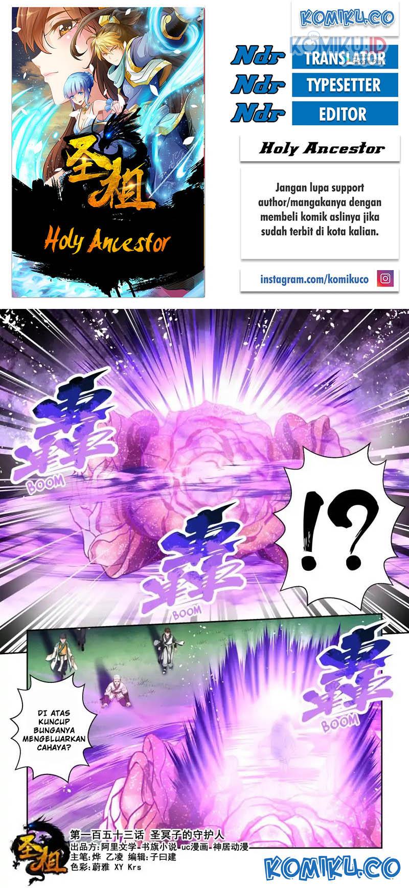 Holy Ancestor chapter 153 halaman 1