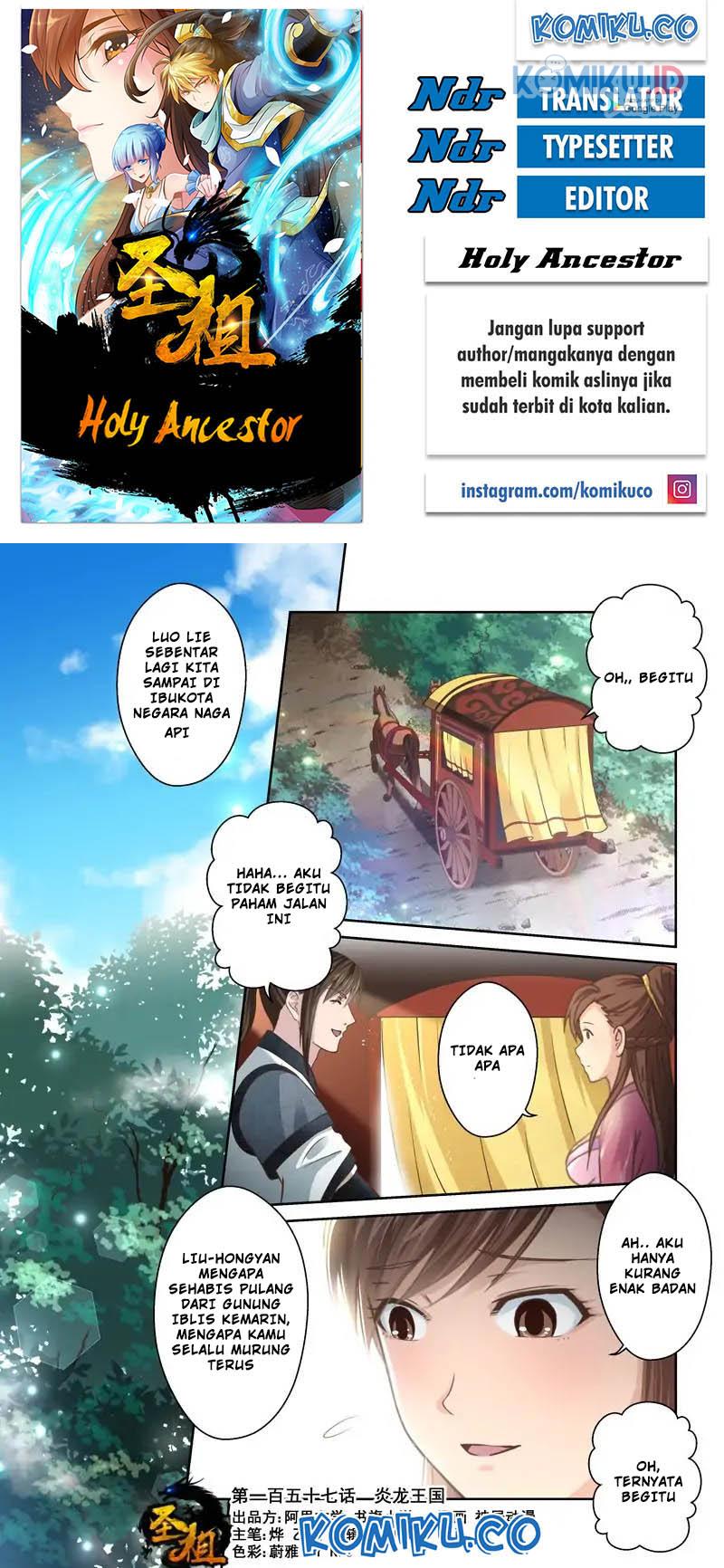 Holy Ancestor chapter 157 halaman 1