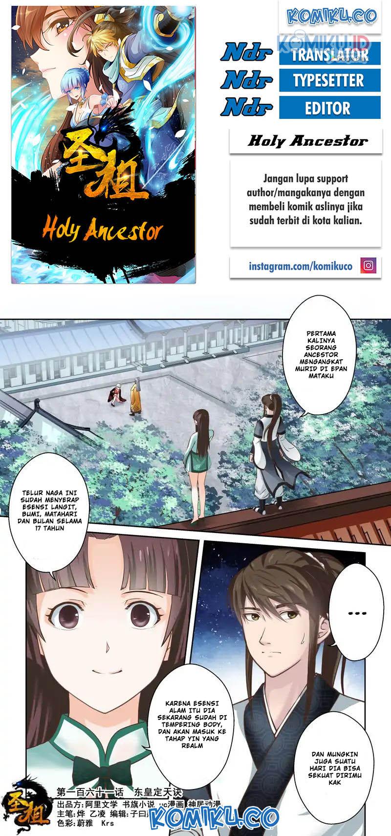 Holy Ancestor Bab 161 halaman 1