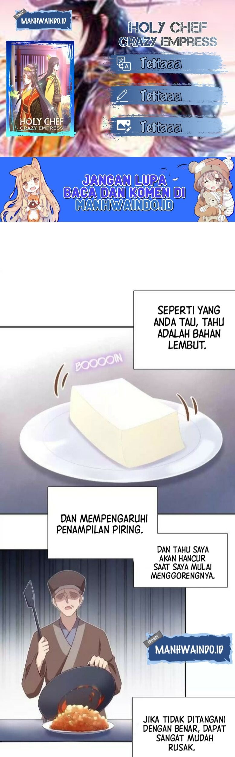 Holy Chef, Crazy Empress Bab 102 halaman 1