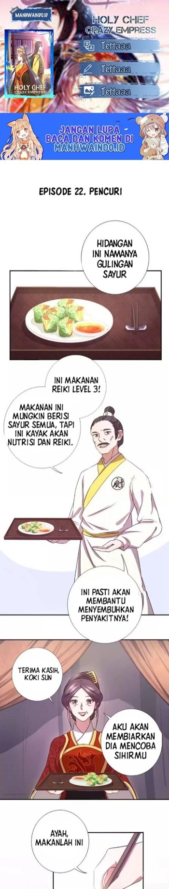 Holy Chef, Crazy Empress Bab 22 halaman 1