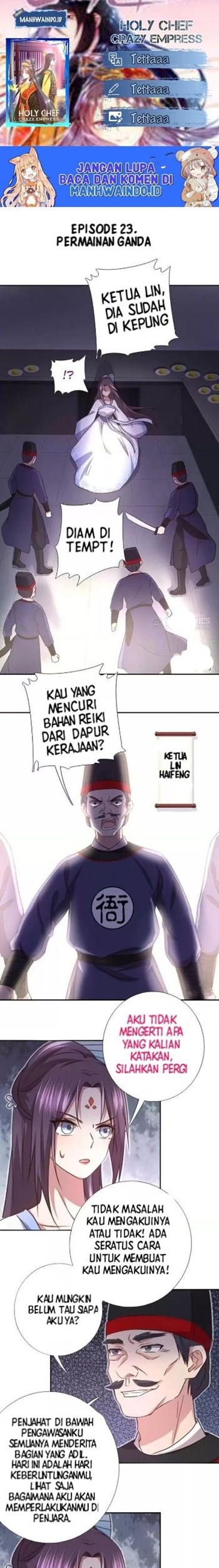 Holy Chef, Crazy Empress Bab 23 halaman 1