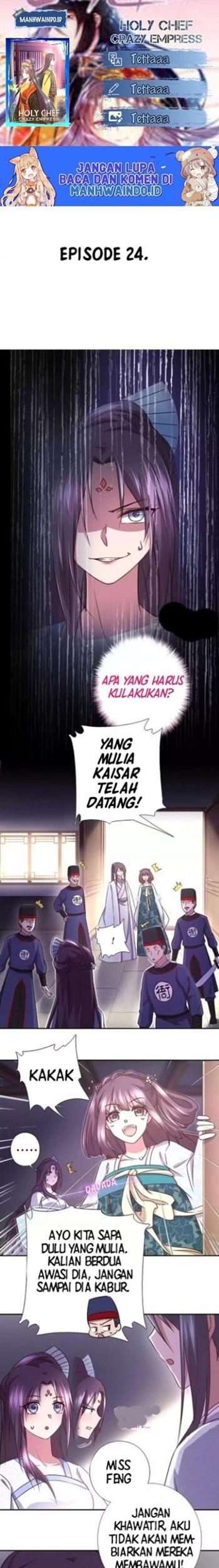 Holy Chef, Crazy Empress chapter 24 halaman 1