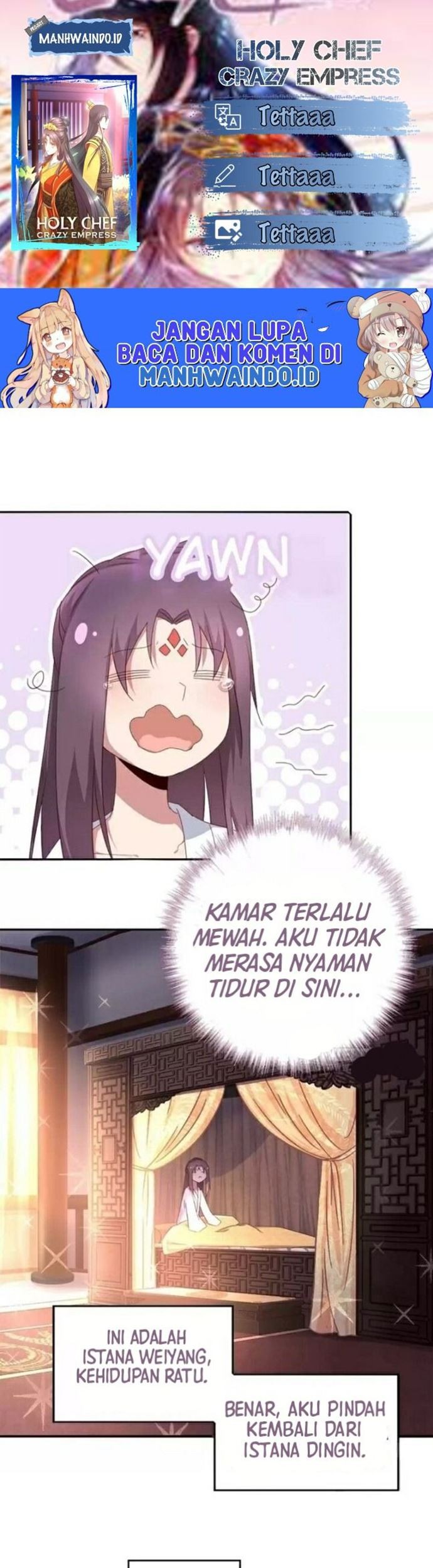 Holy Chef, Crazy Empress chapter 54 halaman 1