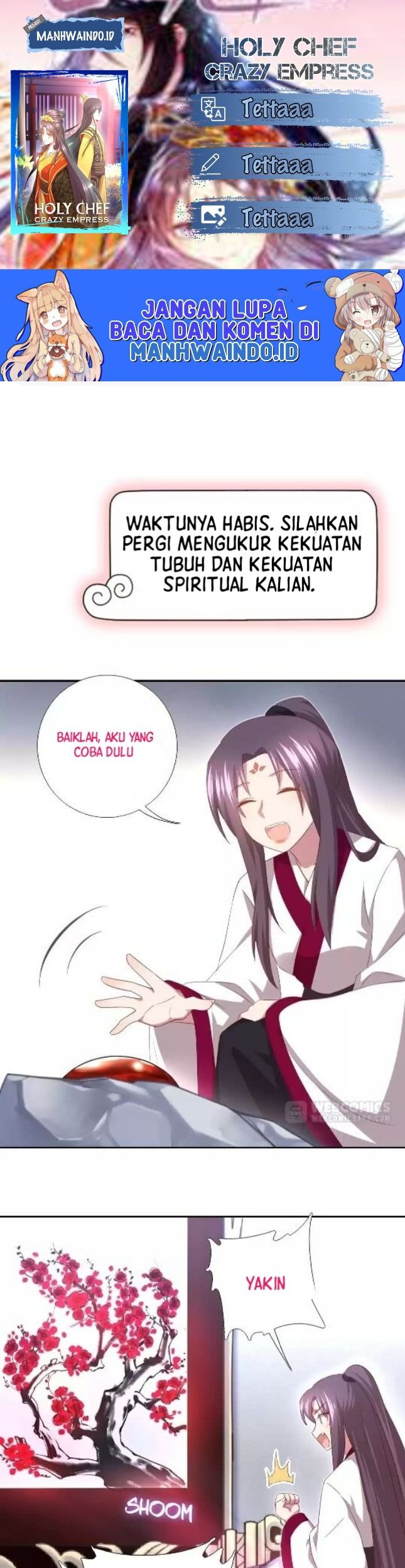 Holy Chef, Crazy Empress chapter 87 halaman 1